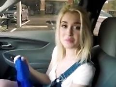 "povd Spontaneous Car Blow-job Fuck And Facial Cumshot With Anastasia Knight"